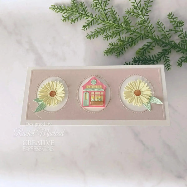 Creative Expressions Craft Dies By Sue Wilson Miniature Village Flower Shop