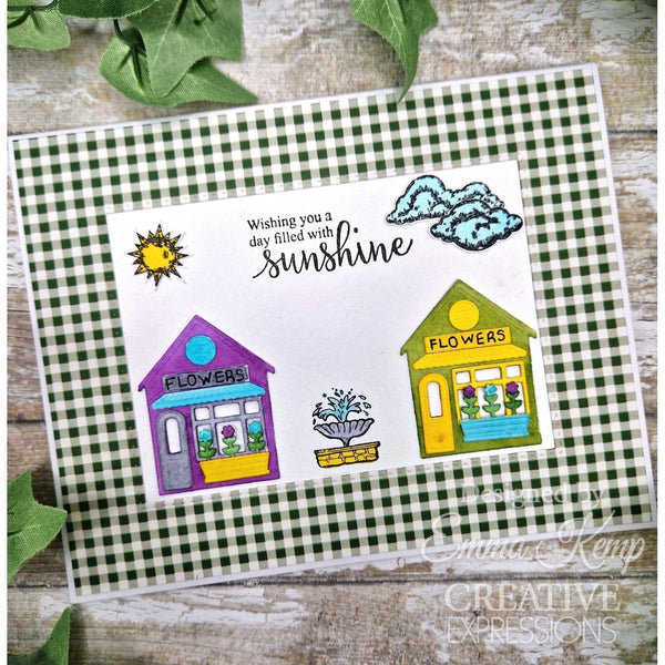 Creative Expressions Craft Dies By Sue Wilson Miniature Village Flower Shop