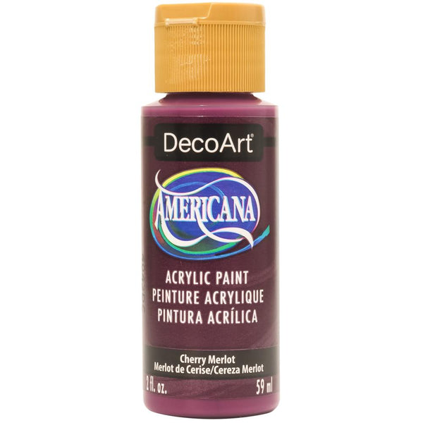 DecoArt Americana Acrylic Paint 2oz - Cherry Merlot