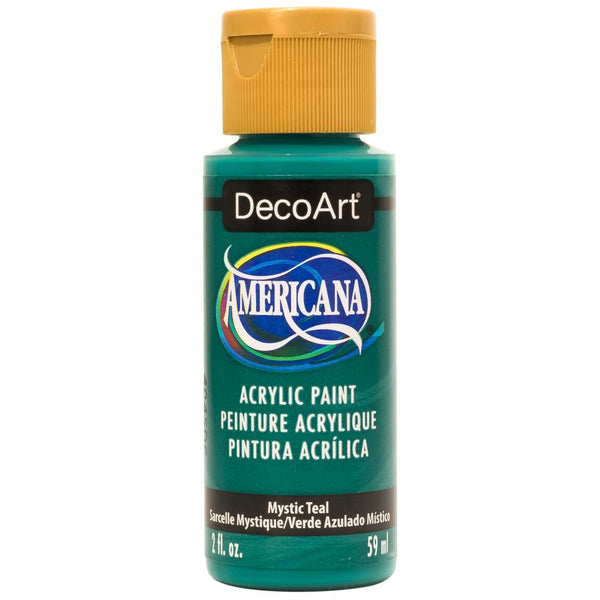 DecoArt Americana Acrylic Paint 2oz -Mystic Teal