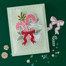 Hero Arts Stamp & Cut Set - Candy Cane Swag