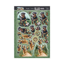 Hunkydory Rottweiler & German Shepherd Decoupage Topper Sheet*