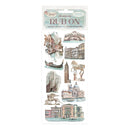 Stamperia Rub-On 4"x 8.5" - Venice City of Art - Monuments