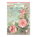 Stamperia Rice Paper A4 6/Pkg - House of Roses