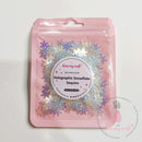 Dress My Craft Sequins 8gms Holographic Snowflake