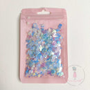 Dress My Craft Sequins 8gms Shining Swan Blue Mix