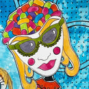 Dyan Reaveley's Dylusions Cling Stamp Collections 8.5"X7" It's All In The Mind