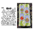 Dyan Reaveley’s Dylusions Cling Stamp Collections 8.5" x 7" - Rock Your Christmas