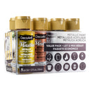 DecoArt Azuring Metallics Value Pack containing 8 acrylic paint bottles with metallic gold caps.
