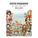 Dutch Doobadoo Merry and Bright A4 Collage Paper Set