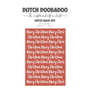 Dutch Doobadoo Merry and Bright A5 Mask Art - Merry Christmas