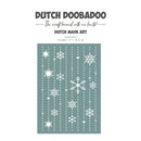 Dutch Doobadoo Merry and Bright A5 Mask Art - Snowflakes