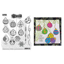 Dyan Reaveley’s Dylusions Cling Stamp Collections 8.5" x 7" - Hanging Your Baubles