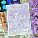 Creative Expressions 3D Embossing Folder 5"x 7" - Art Deco Arches