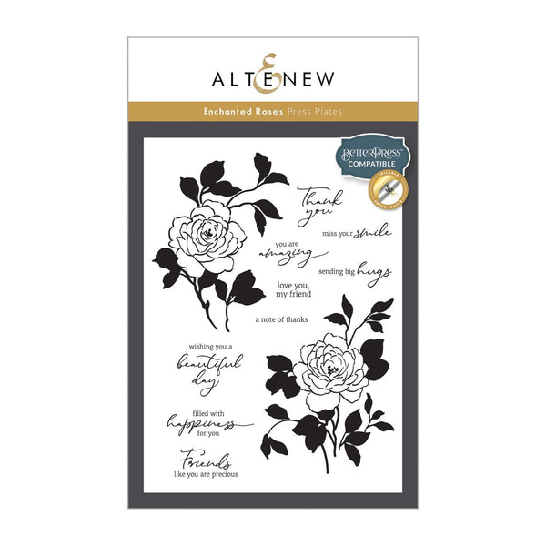 Altenew Enchanted Roses Press Plate