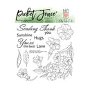 Picket Fence Studios Clear Stamp Set - Blooming Trumpet Flowers*