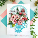 Picket Fence Studios Hollyhocks in Bloom Coordinating Die Set