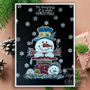Woodware Clear Stamp 4"x 6" - Top Hat Snowman*