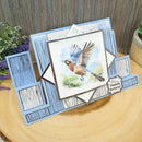 Hunkydory Foiled Pattern Stepper Cards - Square Centrepiece