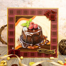 Hunkydory For the Love of Masks - For the Love of Masks - Sweet Chocolate Frame & Background*