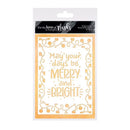 Hunkydory For the Love of Masks - Festive Lights Frame & Sentiment*