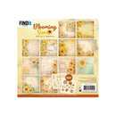 Find It Trading Card Deco Essentials Stencil Blue Hydrangea A5, Blue Meadow
