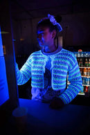 Lion Brand DIY Glow Cozy Yarn - Pink