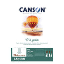Canson "C" à grain Natural White Drawing Pad - Fine Grain 224gsm A4 - 30 Sheets