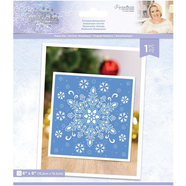 Crafter's Companion Glittering Snowflakes Die - Frosted Dimension*