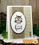 Gina K Designs Die Set - Hoots and Owls