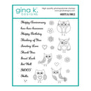 Gina K Designs Clear Stamps - Hoots and Owls