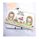 Gina K Designs Clear Stamps - Hedgehogs in Happiness