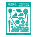 gina k. Designs All-Star Athletes cutting dies set on a white background