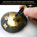 Poppy Crafts Chrome Markers 3 Pack - Gold