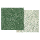 Graphic 45 Deck The Halls Double-Sided Cardstock 12"x 12" - Boughs of Holly
