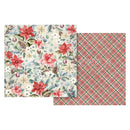 Graphic 45 Deck The Halls Double-Sided Cardstock 12"x 12" - Mistletoe Kisses