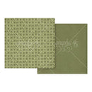 Graphic 45 Ghostly Greetings Double-Sided Cardstock 12"x 12" - Poison Green