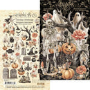 Graphic 45 Ghostly Greetings Ephemera Set