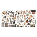 Graphic 45 Ghostly Greetings Ephemera Set