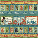 Graphic 45 Wonder Of Oz Double-Sided Cardstock 12"x 12" - Good Friends