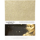Harmony Diamond Chic Glitter Cardstock 8.5"X11" 20/Pkg Gold Dust