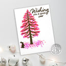Hero Arts Clear Stamps 6"X8" Colour Layering Seasonal Tree*