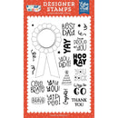 Echo Park Hip Hip Hooray Stamp Set Sentiment Badge*