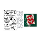 Hero Arts Candy Cane Stamp & Cut Set - A Little Merri-Mint