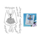 Hero Arts Clear Stamps Set- Summer Bouquet Sentiments