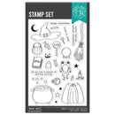Hero Arts Hocus Pocus Clear Stamp Set - Tricks and Treats