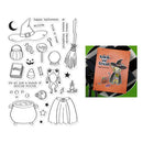Hero Arts Hocus Pocus Clear Stamp Set - Tricks and Treats