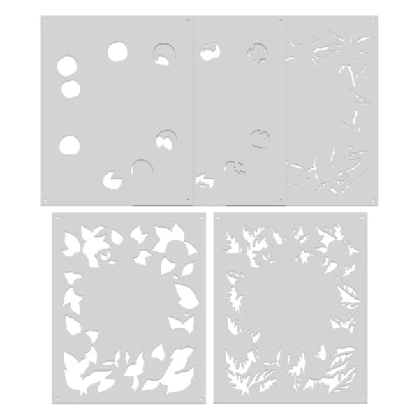 Hero Arts I Pick You Color Layering Stencils - Apple Frame