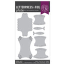 Hero Arts Letterpress + Foil Registration Set - Glad We’re Tight
