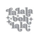 Hero Arts Very Merry BetterPress + Foil Set - Fa La La Letterpress